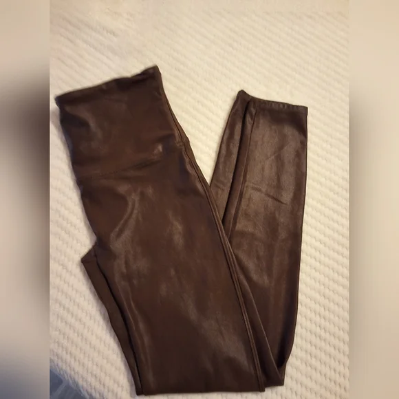 SPANX Brown Leggings - Picture 1 of 4